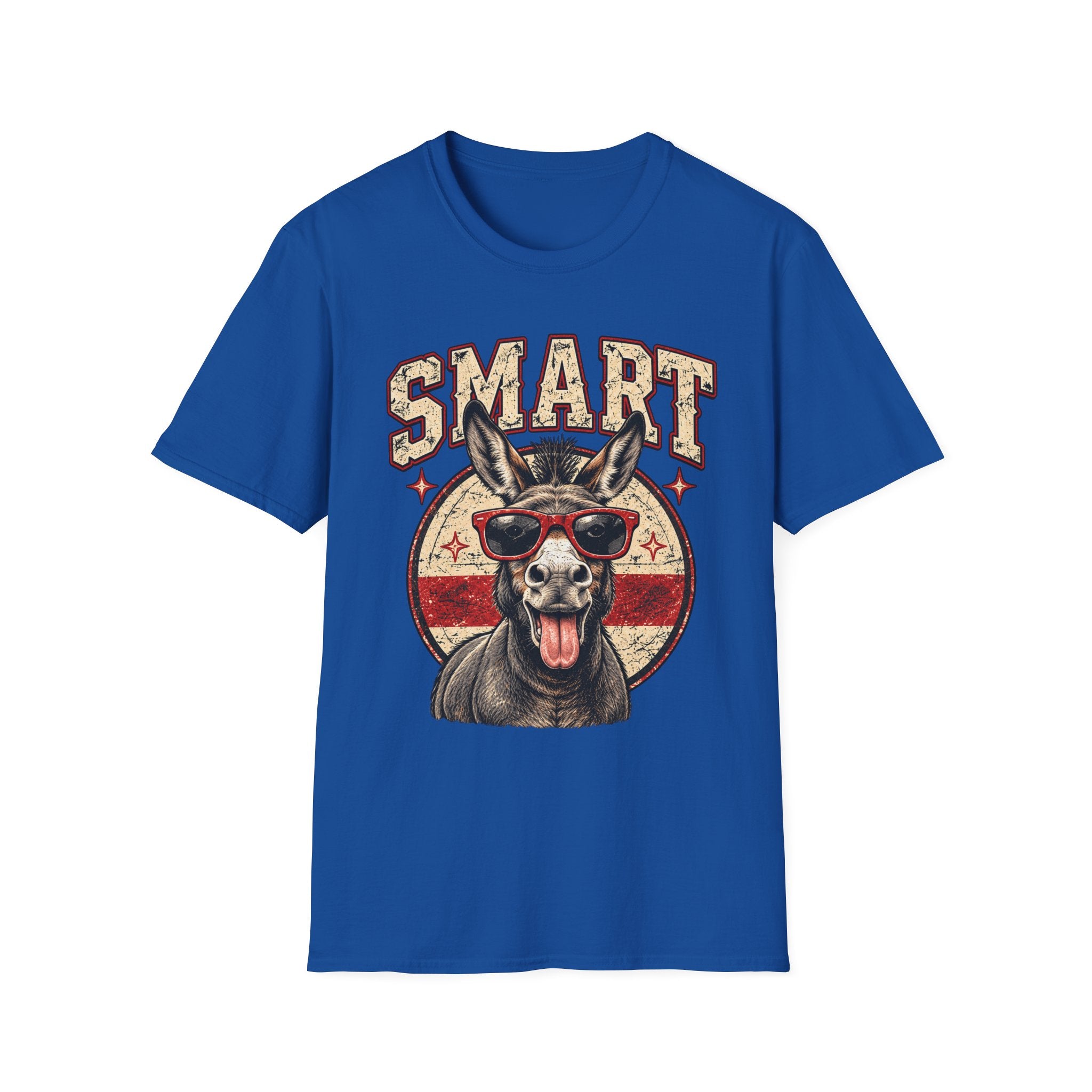 Smart Ass – Funny Donkey Vintage Graphic Tee