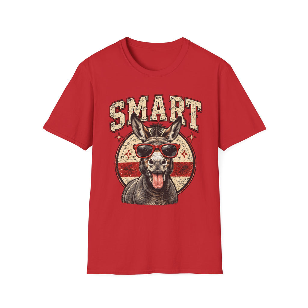 Smart Ass – Funny Donkey Vintage Graphic Tee