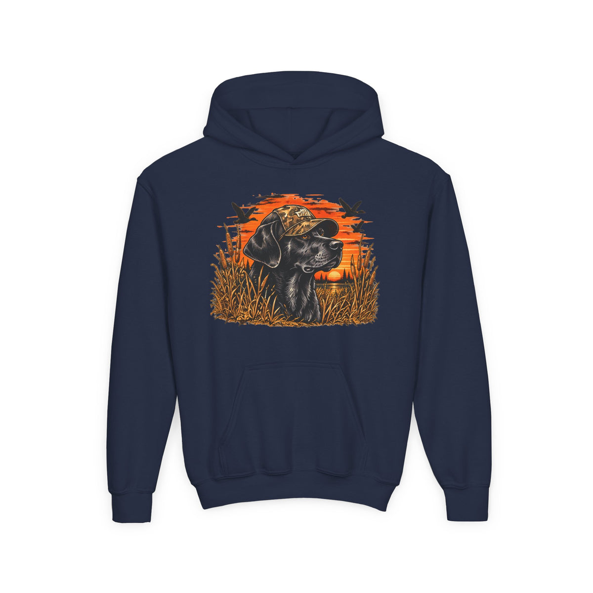 Sunset Retriever Kids Hoodie