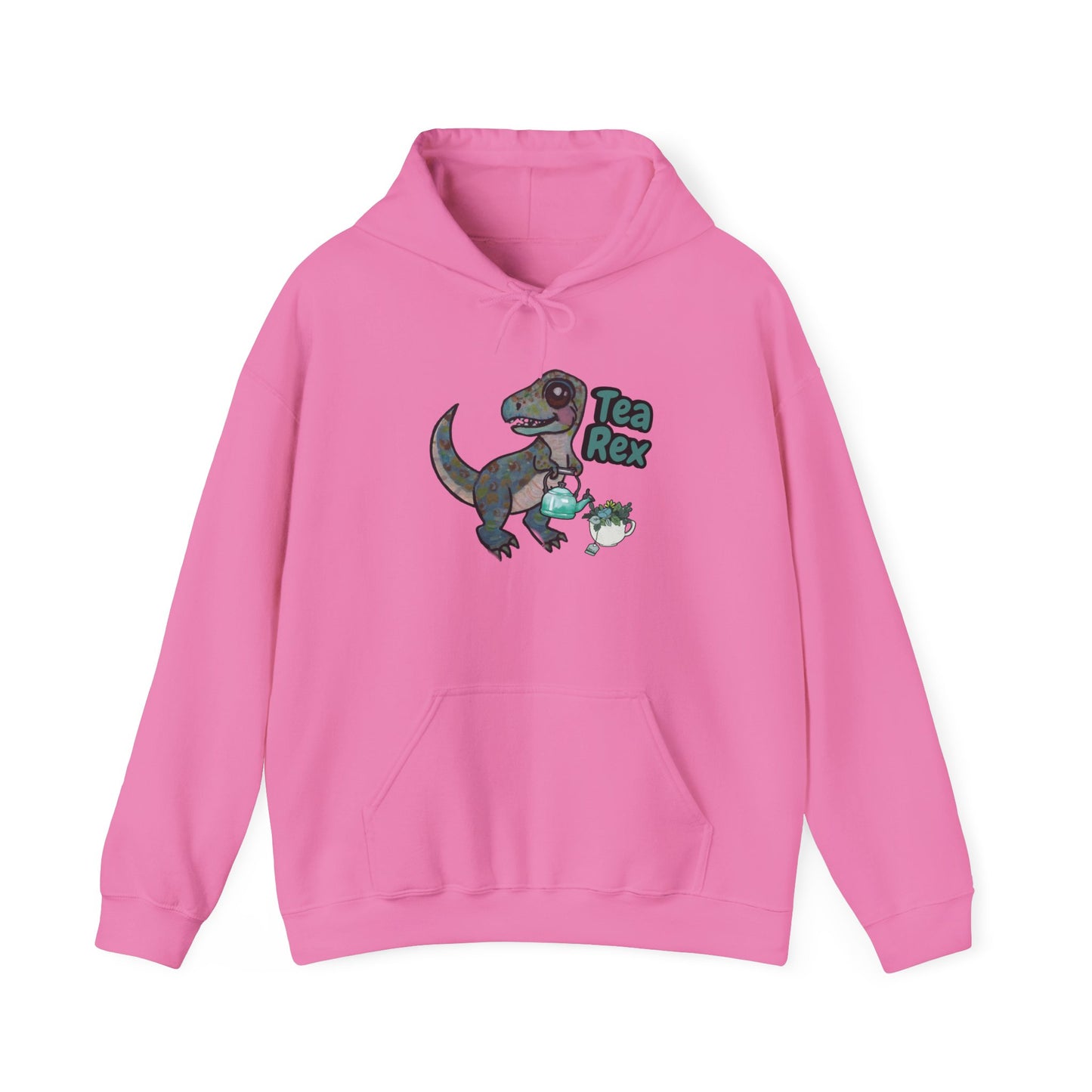 Funny Teacher Dinosaur Hoodie - Unisex Heavy Blend Sweatshirt