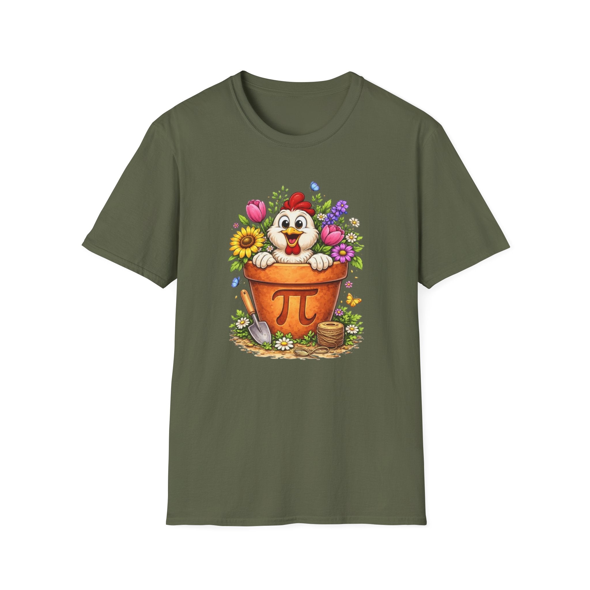 Comical Chicken Pot Pie T-Shirt — Funny Pie Lover Graphic Tee