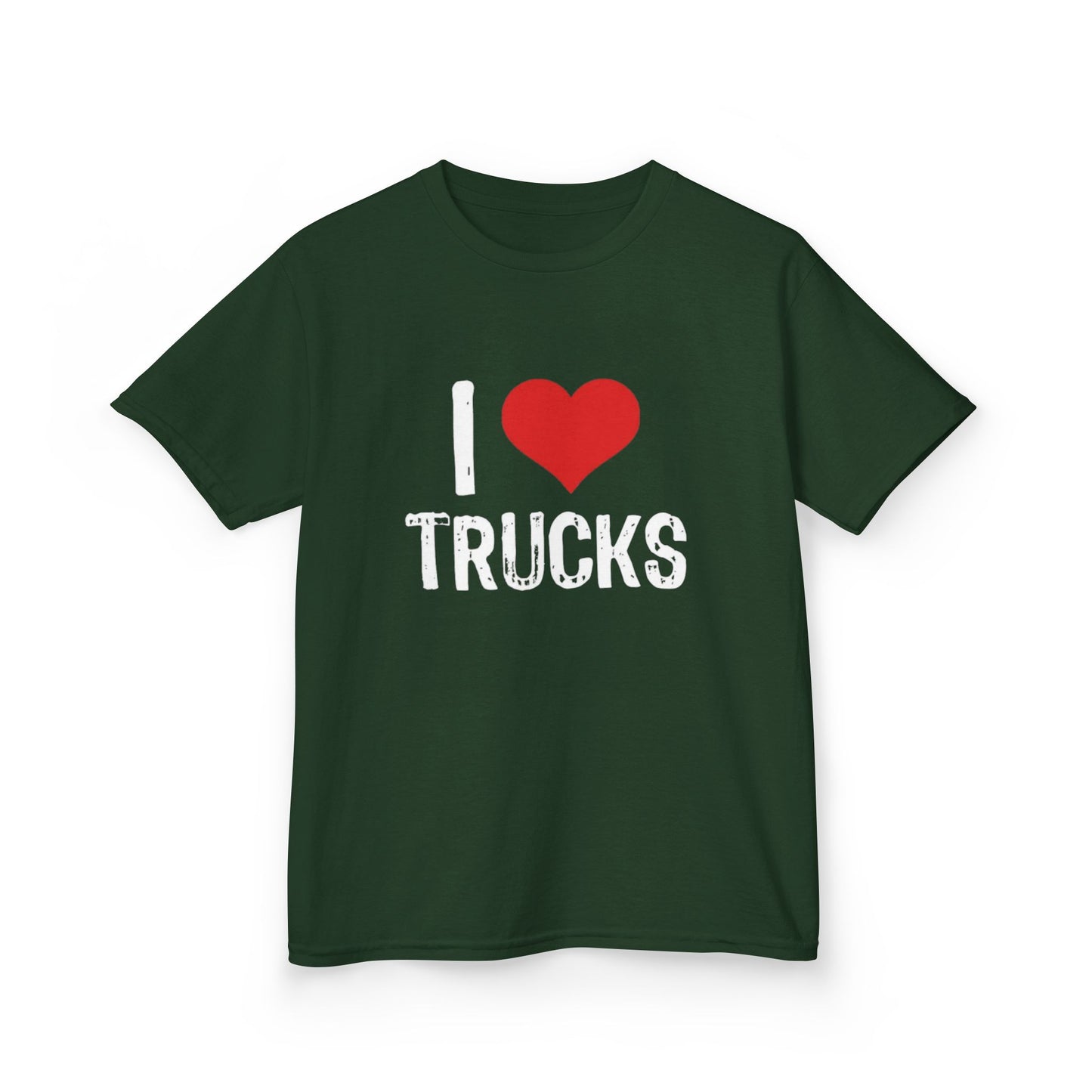 I Love Trucks - Kids Heavy Cotton™ Tee