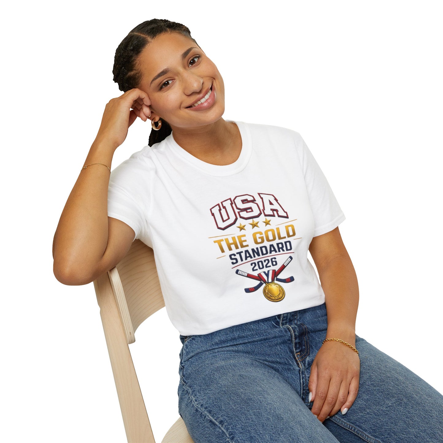 USA Hockey 2026 The Gold Standard T-Shirt