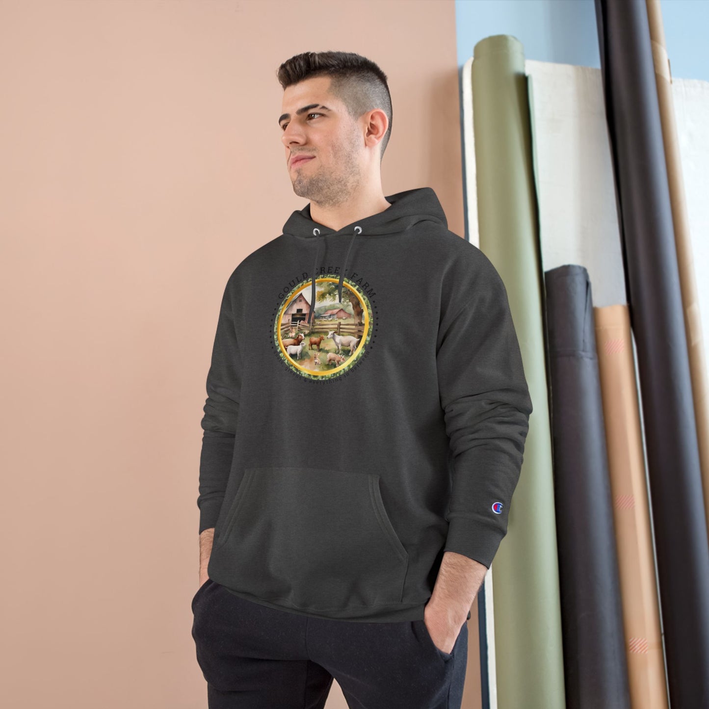 Gold Creek Farm Champion Hoodie - Cozy Outdoor Style