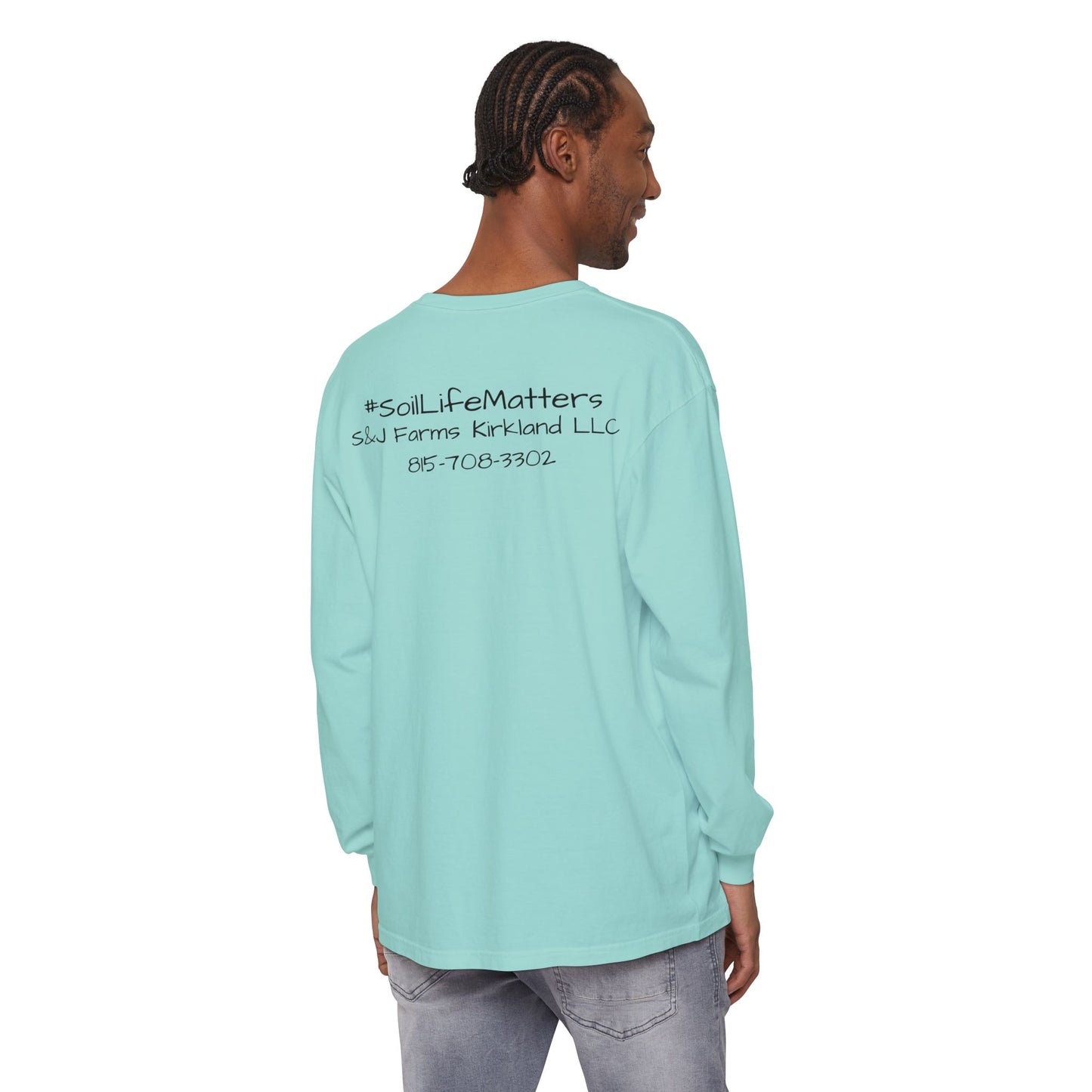 S&J Farm Kirkland LLC - Unisex Garment-dyed Long Sleeve T-Shirt