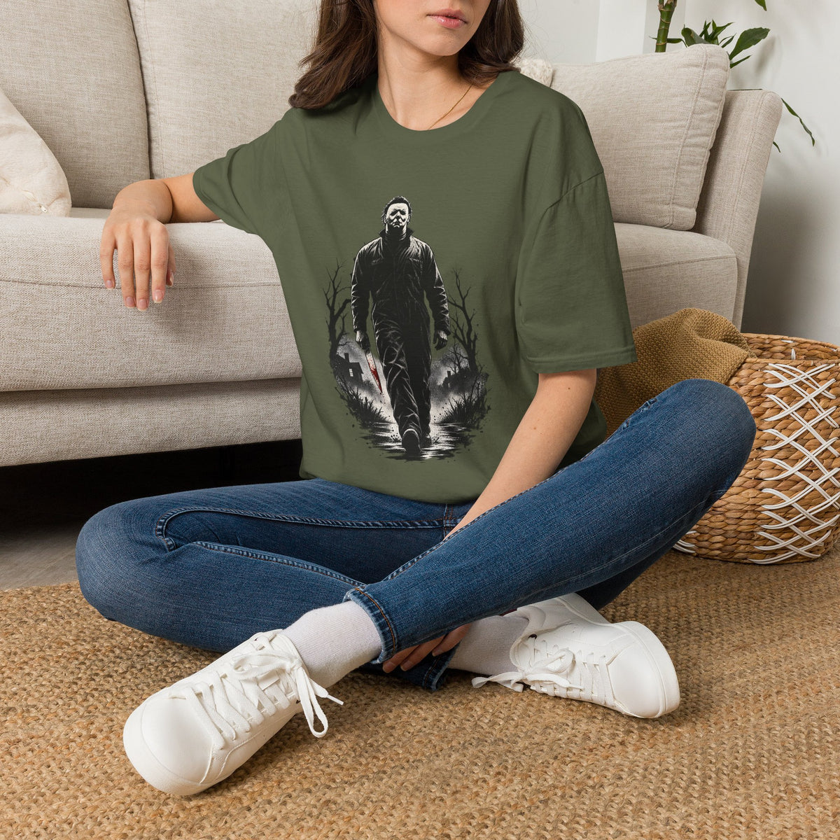 Horror Movie Icon Walk T-Shirt