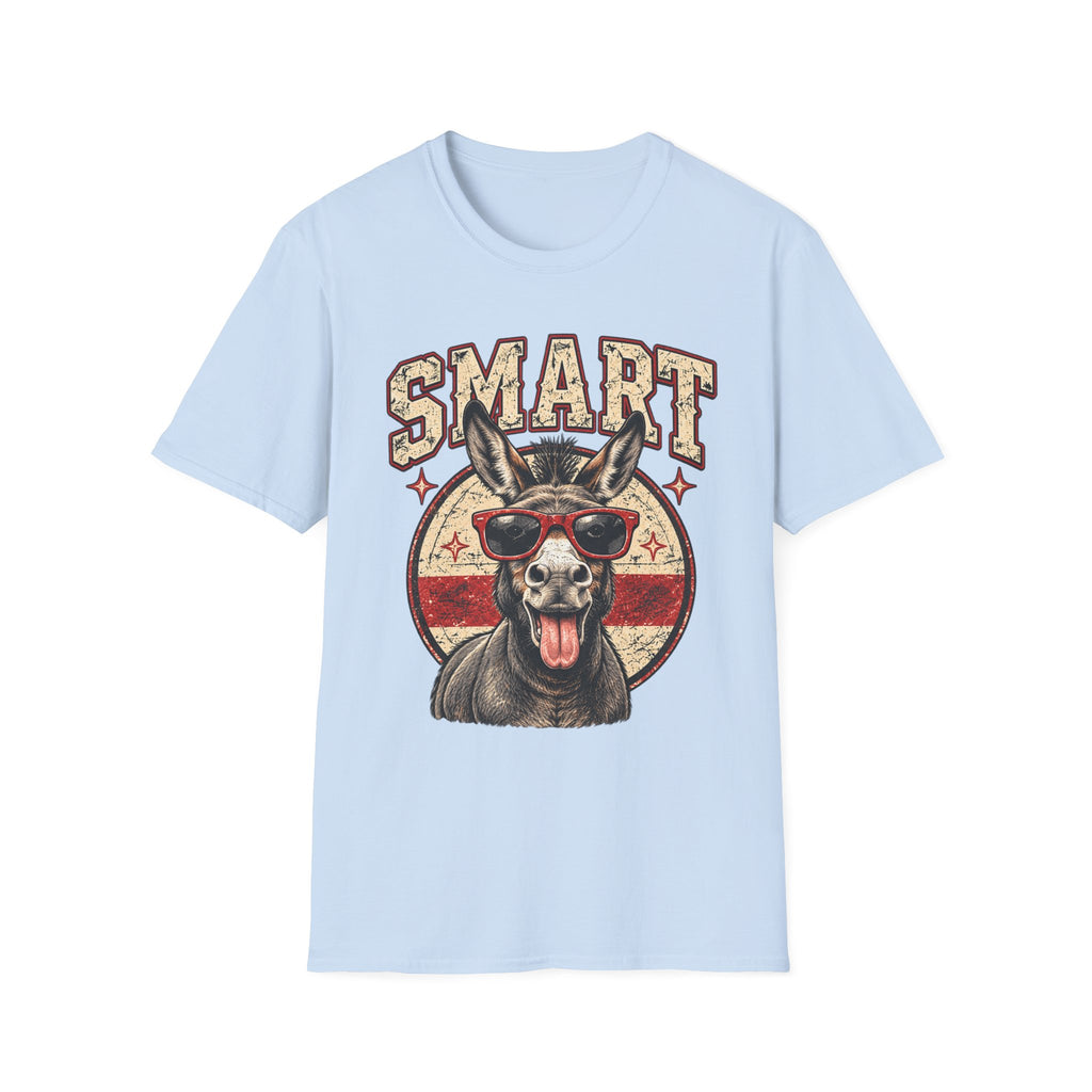 Smart Ass – Funny Donkey Vintage Graphic Tee