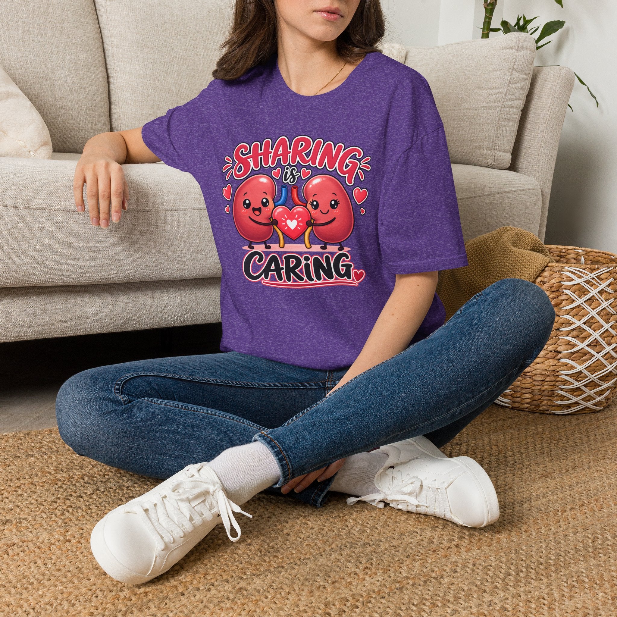 Sharing Is Caring — Kidney Edition ❤️  T-Shirt