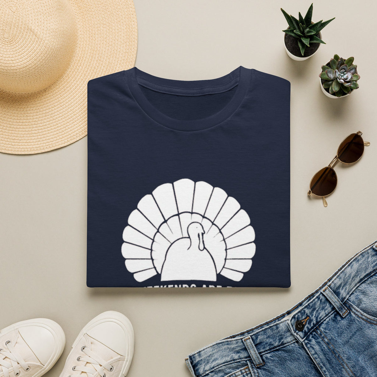 Weekends Are for Gobblers T-Shirt — Vintage Turkey Tee
