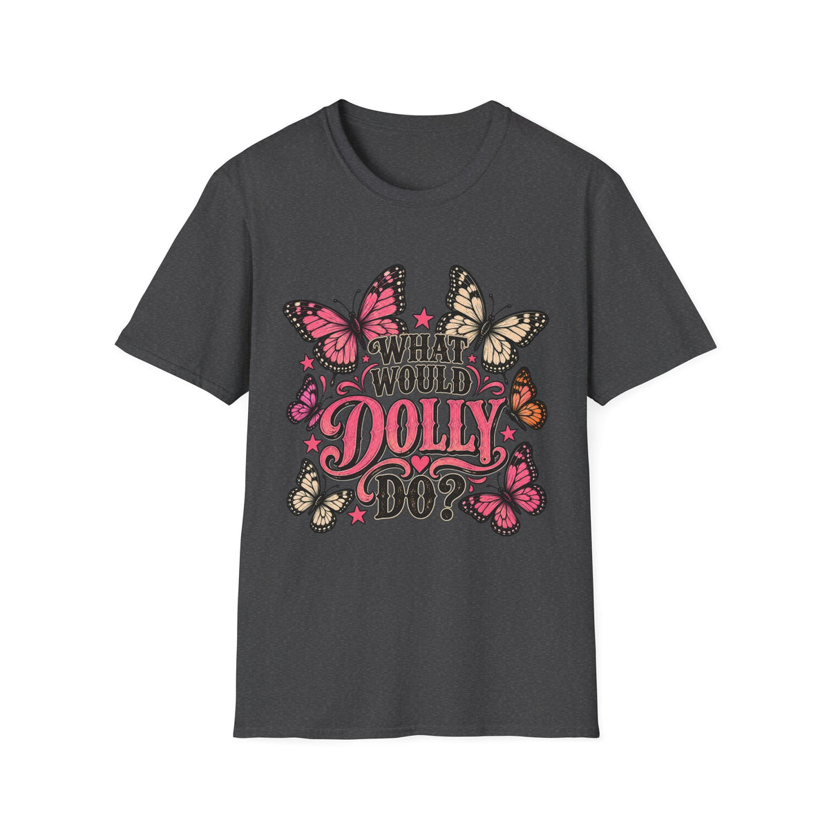 What Would Dolly Do? Butterfly Graphic Tee