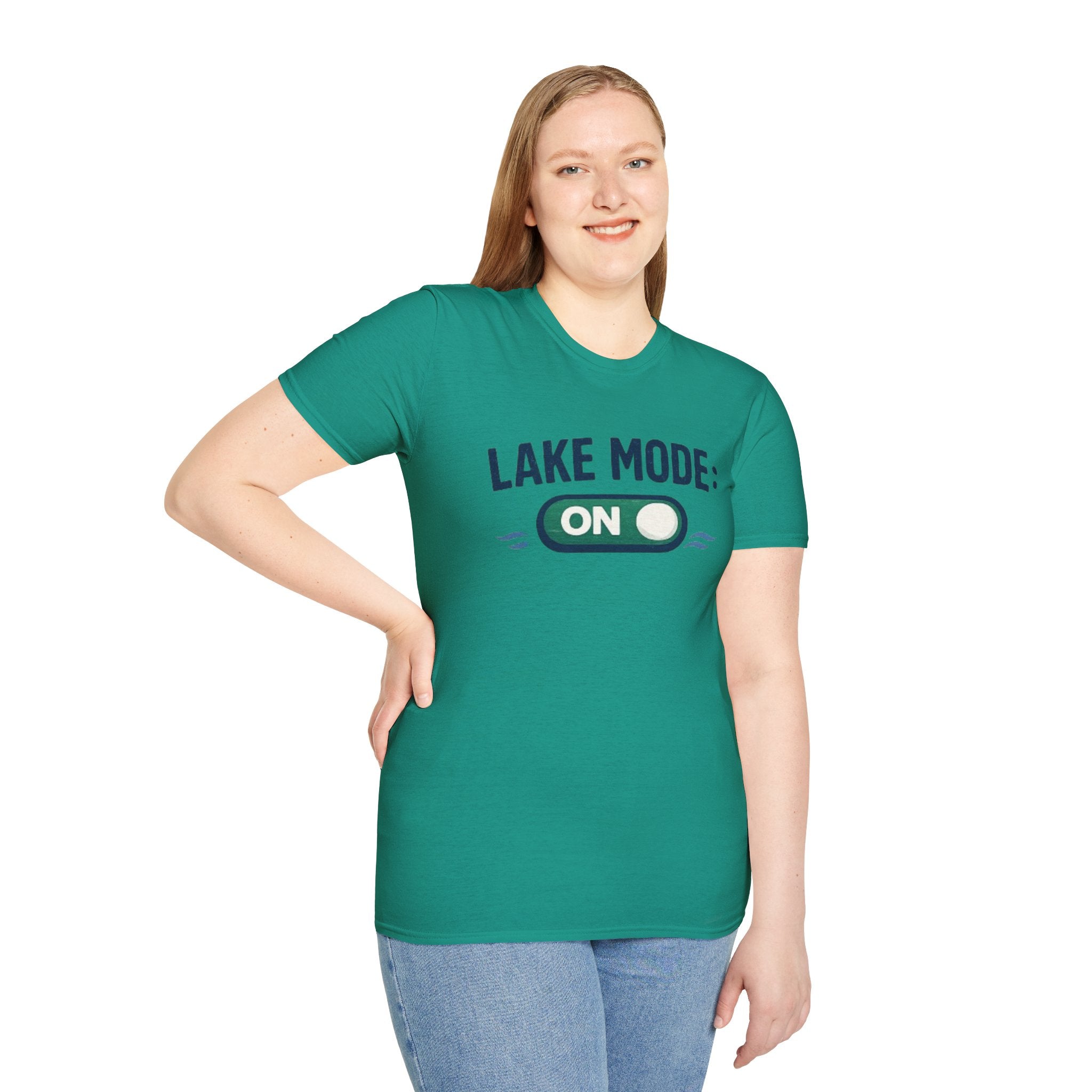 Lake Mode On T-Shirt — Funny Lake Life Vacation Tee