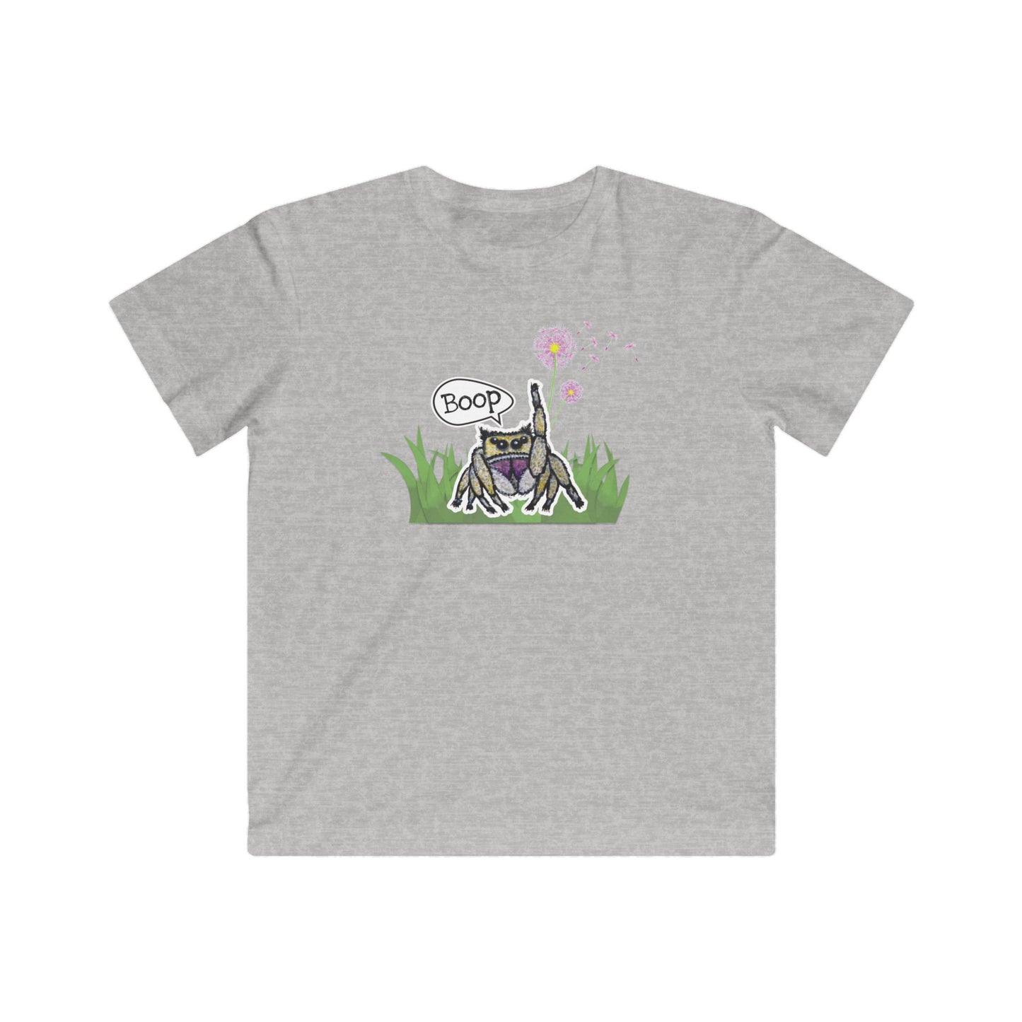 Boop-Themed Kids Fine Jersey Tee - Fun & Playful Shirt for Children
