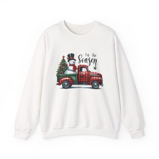 Snowman Truck Sweatshirt