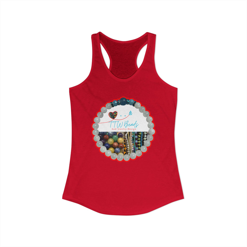 Women's Ideal Racerback Tank TTW GOULD
