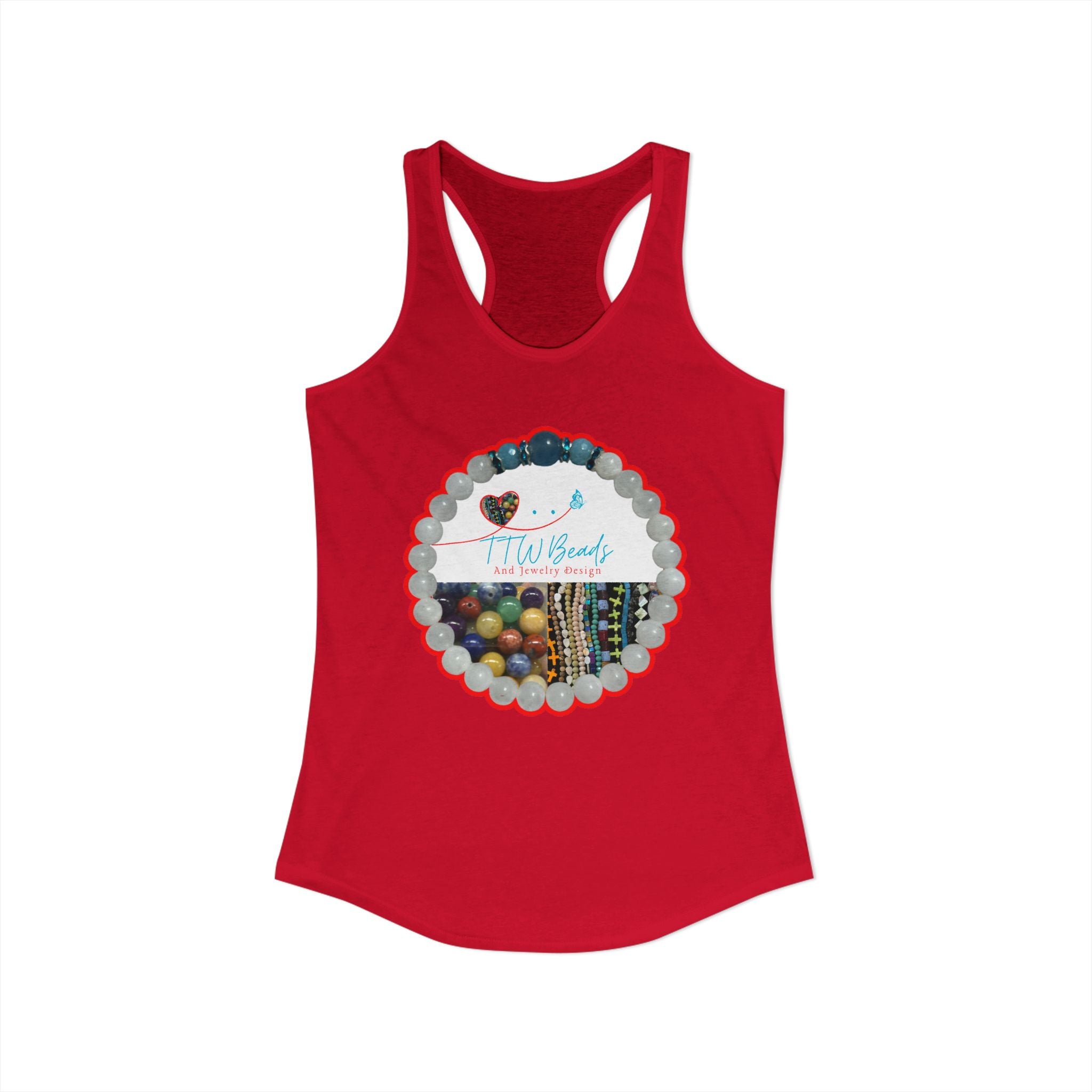 Women's Ideal Racerback Tank TTW GOULD