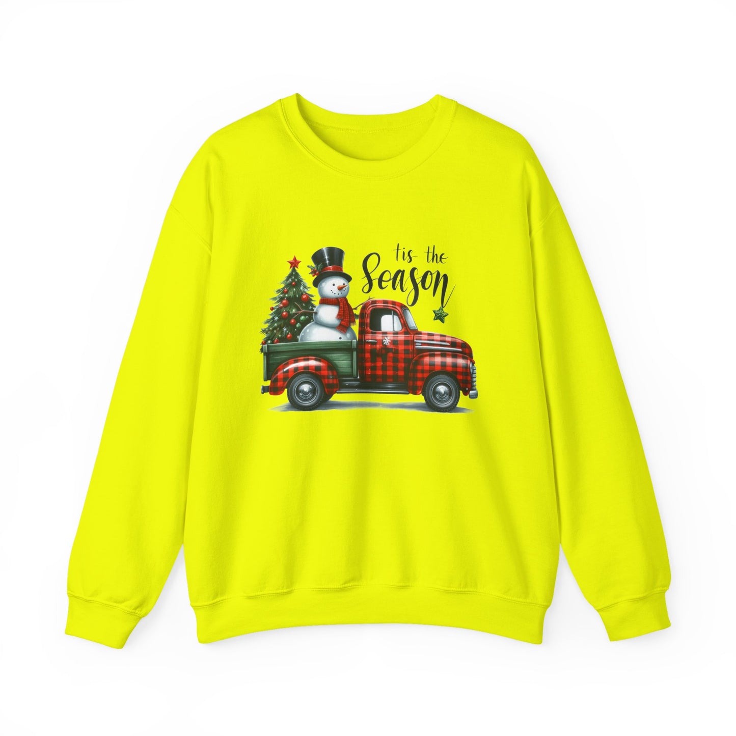 Snowman Truck Sweatshirt