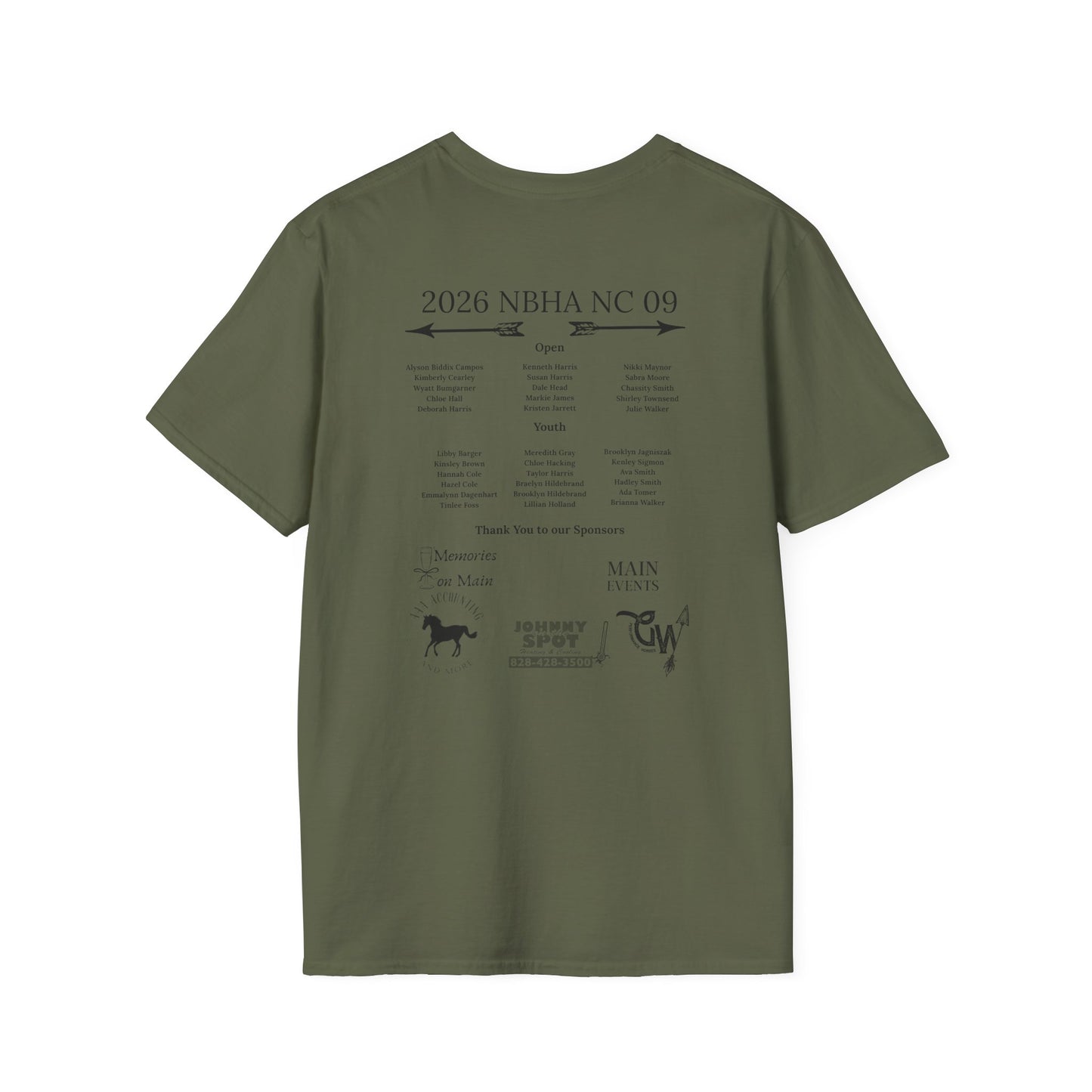 2026 NBHA NC 09 T-Shirt — NBHA Event Commemorative Tee