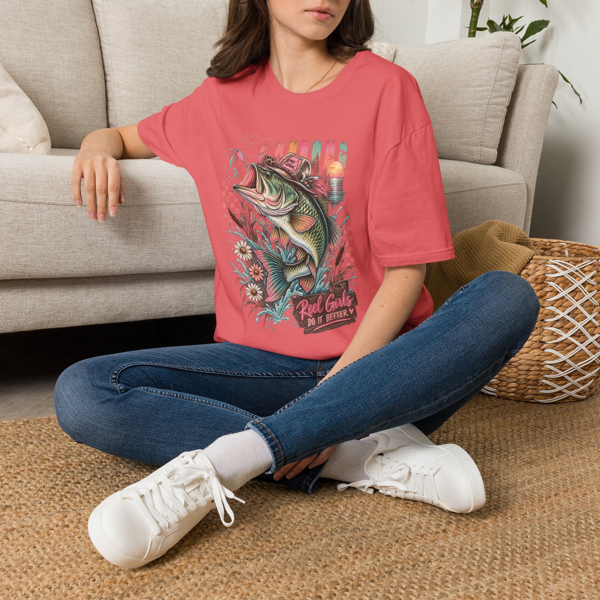Reel Girls Do It Better Fishing Tee 🎣🩷
