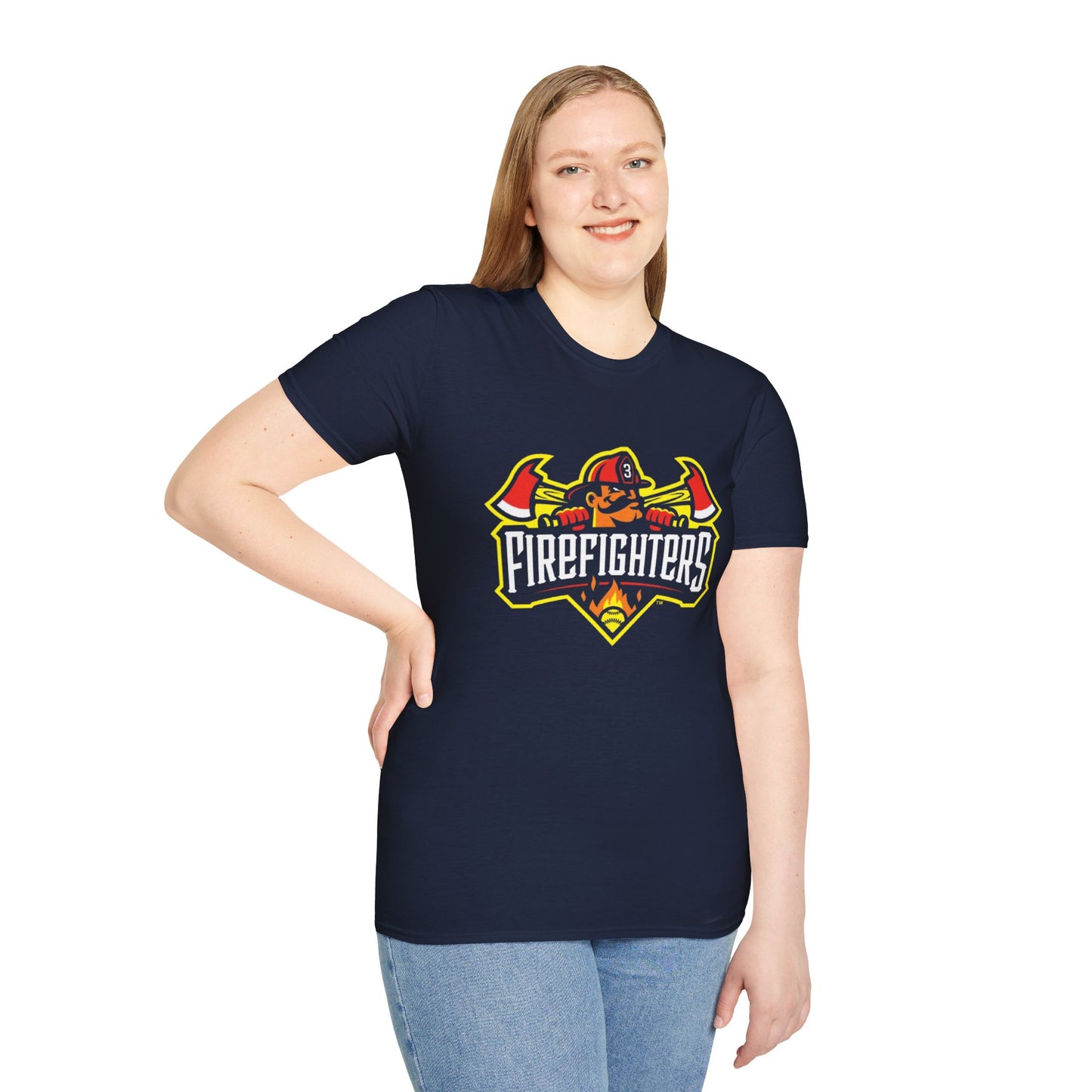 Firefighters Banana Ball League Unisex T-Shirt