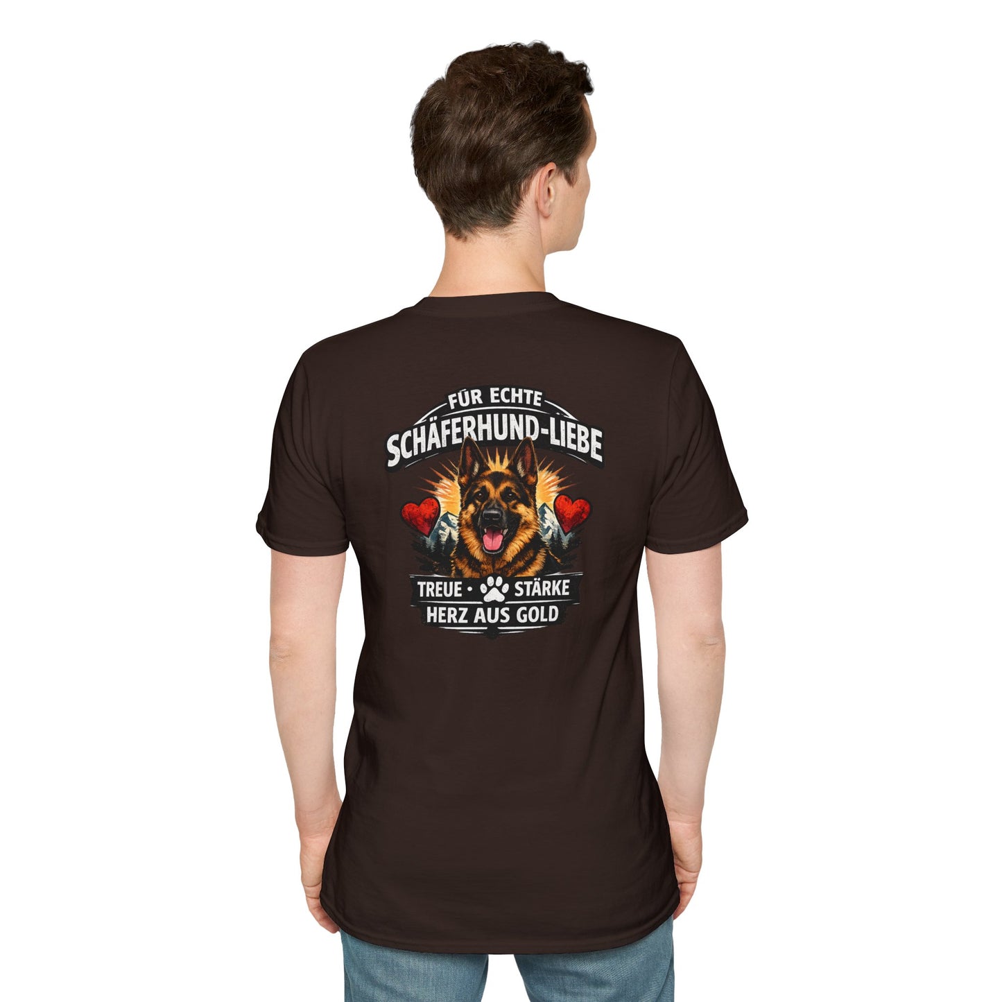 German Shepherd Loyalty T-Shirt — "Loyalty, strength, and a heart of gold"