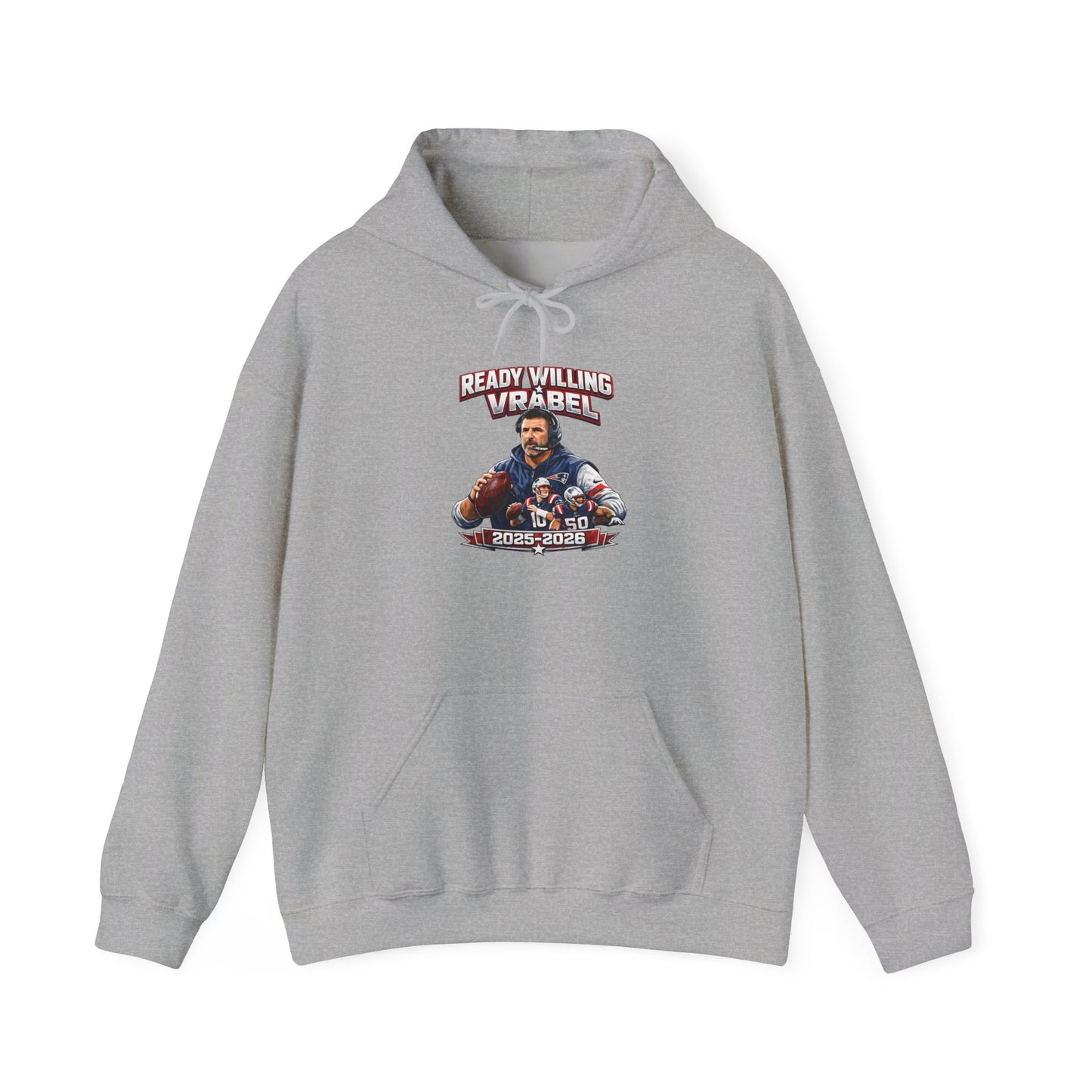 Ready Willing Vrabel Hoodie — Coach Tribute Pullover