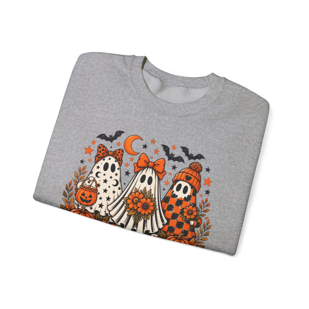Cute Halloween Ghosts Crewneck Sweatshirt