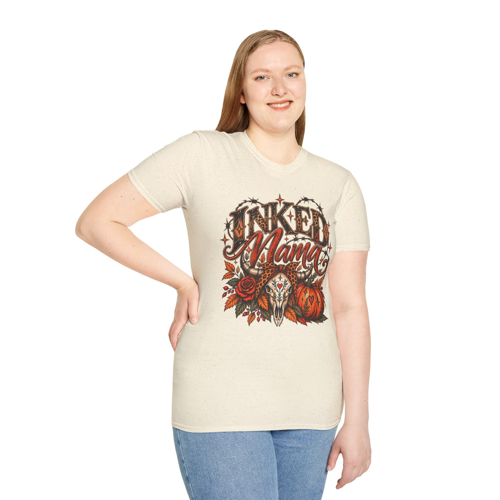 Inked Mama Autumn Western Tee