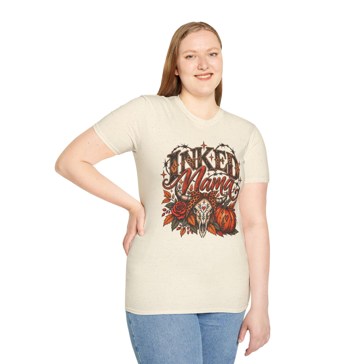 Inked Mama Autumn Western Tee