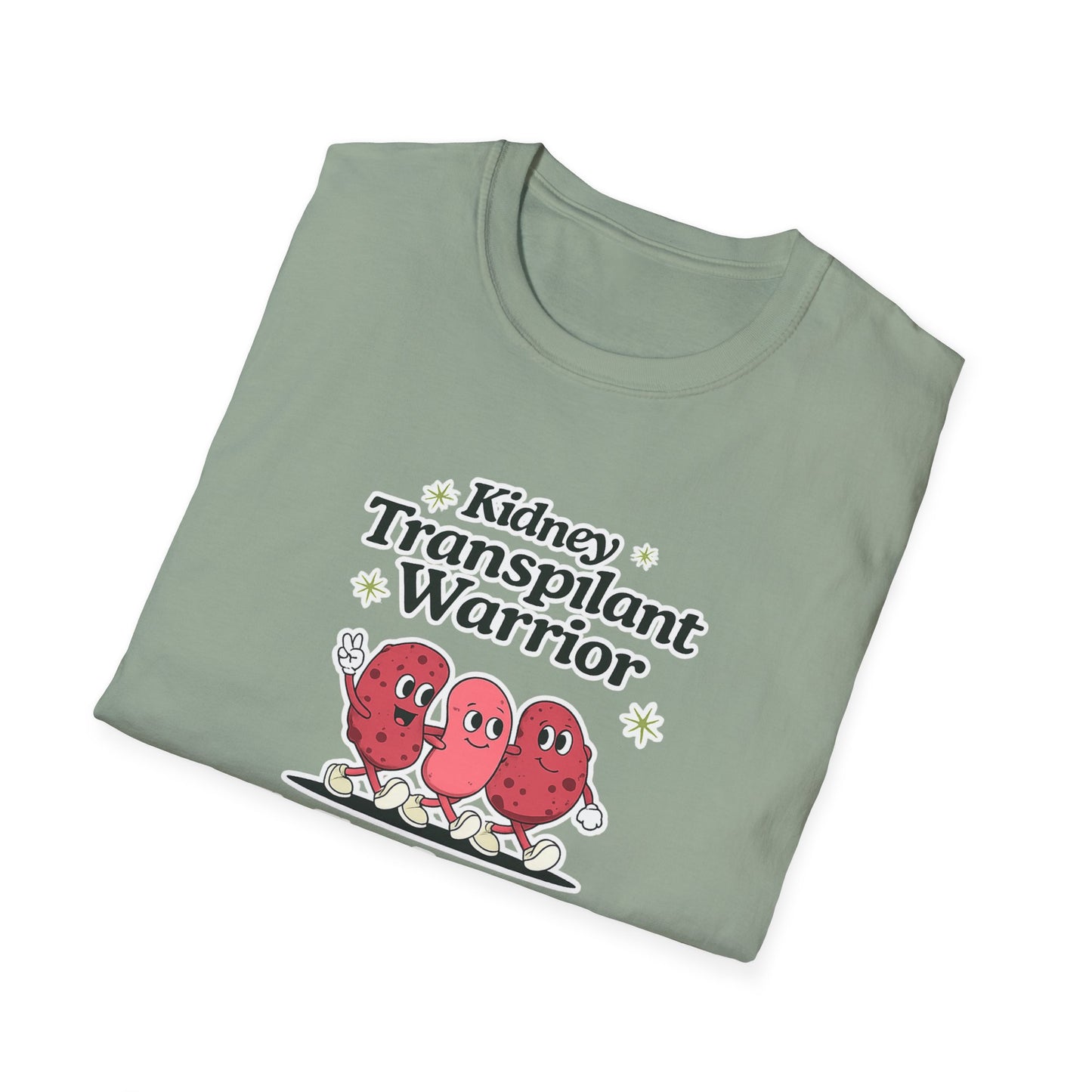 Kidney Transplant Warrior T-Shirt — The Three Beans Club Support Tee
