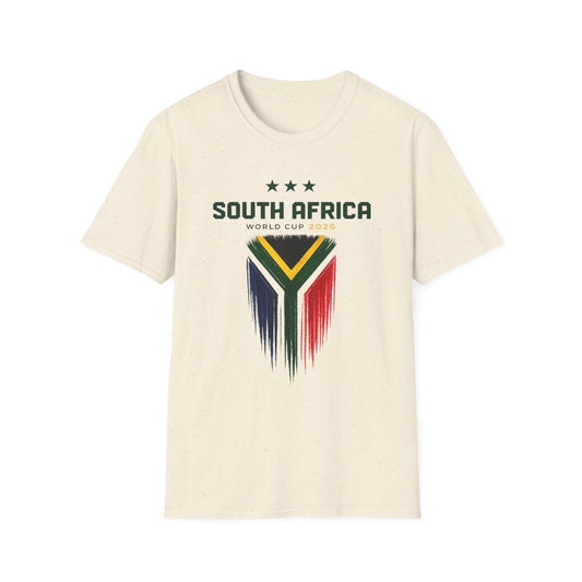 South Africa World Cup T-Shirt — Distressed Flag Soccer Fan Tee