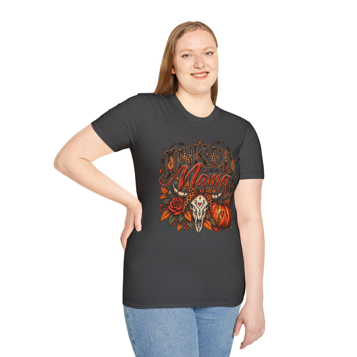 Inked Mama Autumn Western Tee