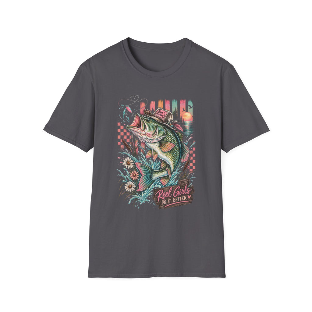 Reel Girls Do It Better Fishing Tee 🎣🩷