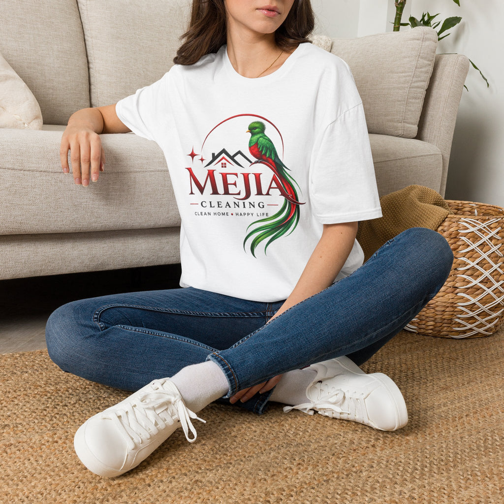 Mejia Cleaning T‑Shirt - Front or Back