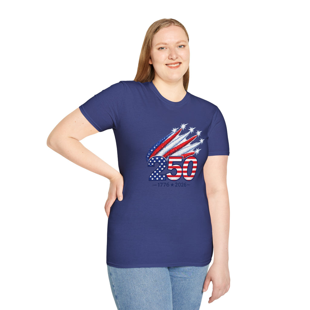 Americas 250th Birthday T-Shirt — 250th Anniversary Celebration Tee