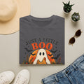Just a Little Boo, Just a Little Cluck Halloween Chicken Tee