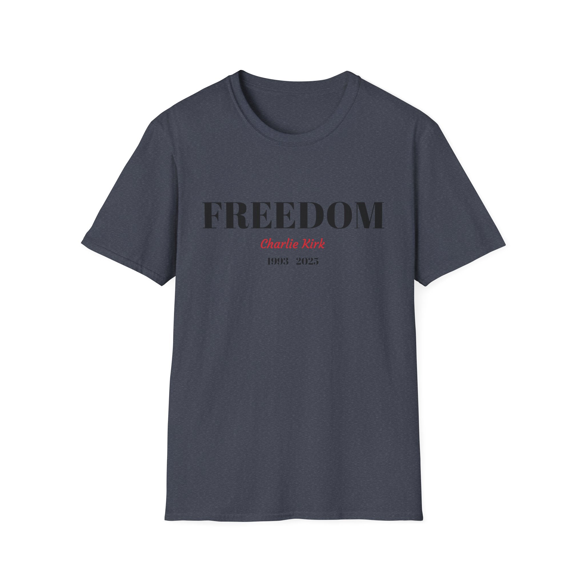 Unisex T-Shirt Charlie Kirk Freedom Shirt