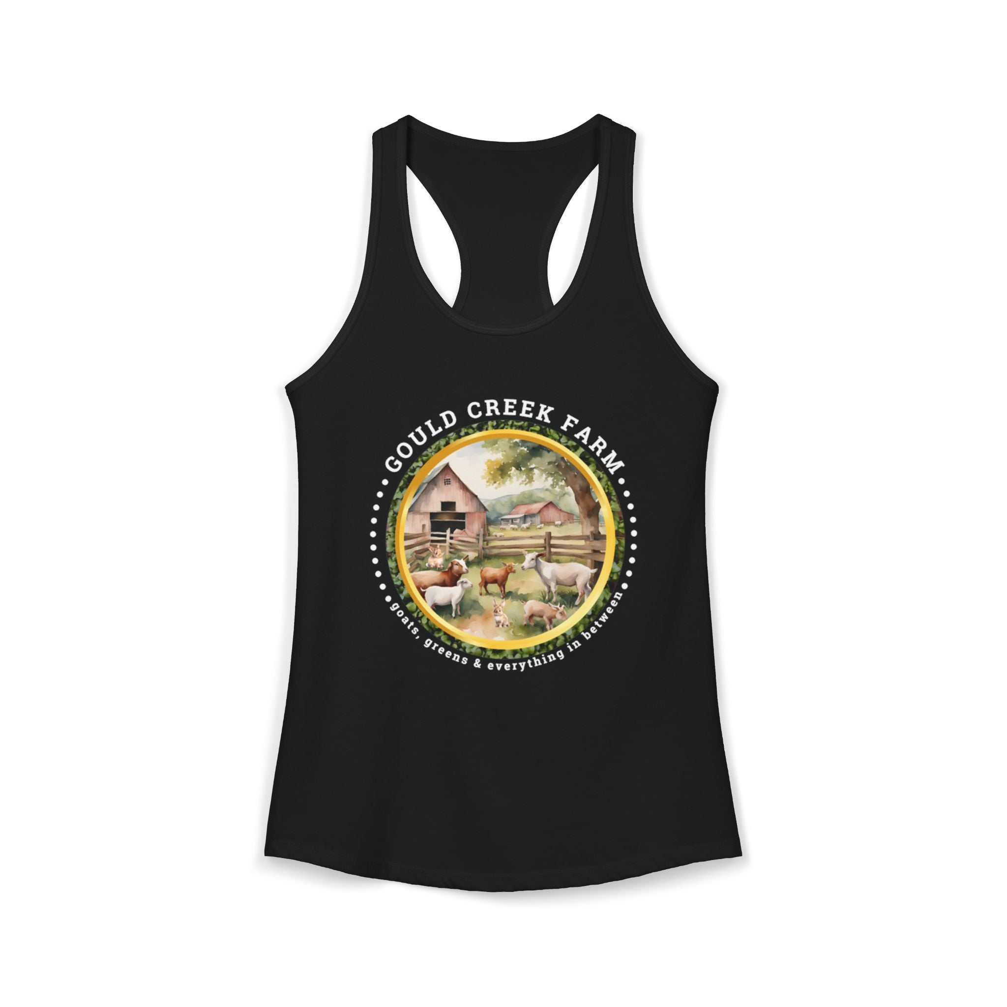 Women's Ideal Racerback Tank Gould creek farm
