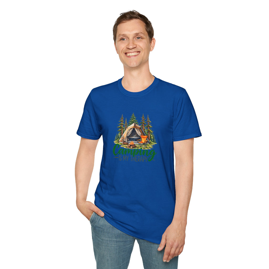 Camping Is My Therapy – Camping T-Shirt