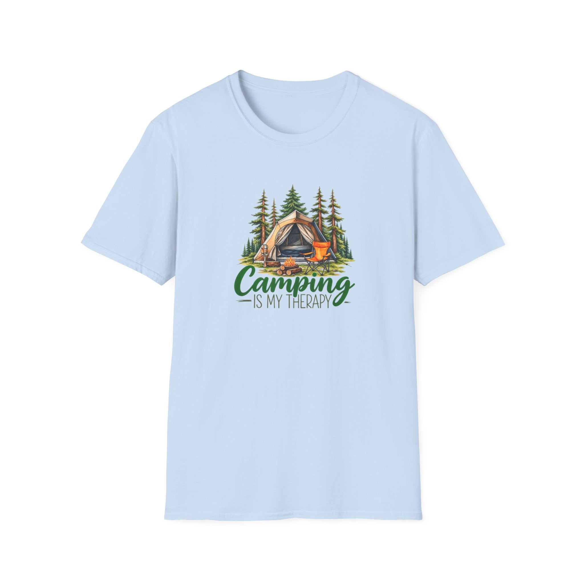 Camping Is My Therapy – Camping T-Shirt