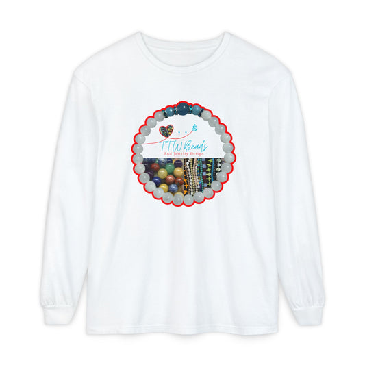 TTW Beads and Gould Creek Farm Vibrant Long Sleeve T-Shirt for Artists and Farmers