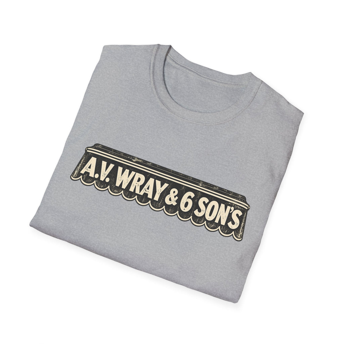 A.V. Wray & 6 Sons Vintage-Inspired Graphic T-Shirt