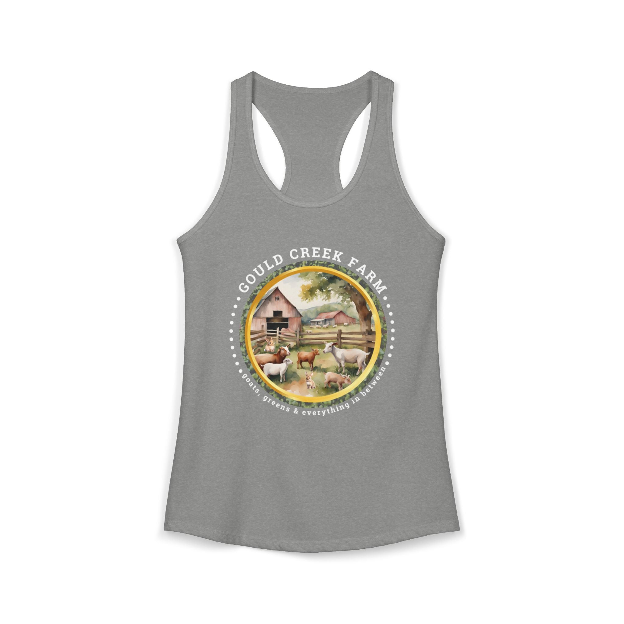 Women's Ideal Racerback Tank Gould creek farm
