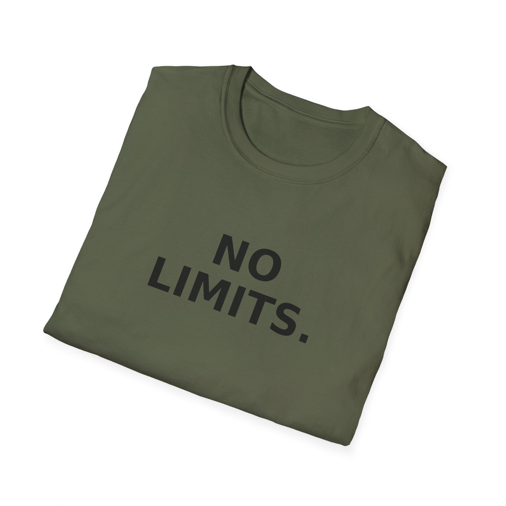No Limits T-Shirt — Motivational Graphic Tee