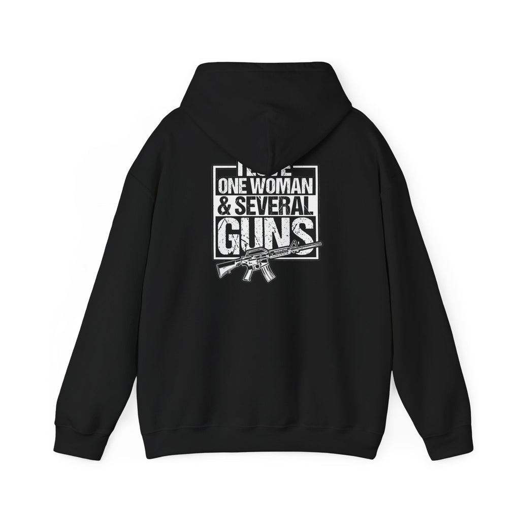One Woman & Several Guns Graphic Hoodie