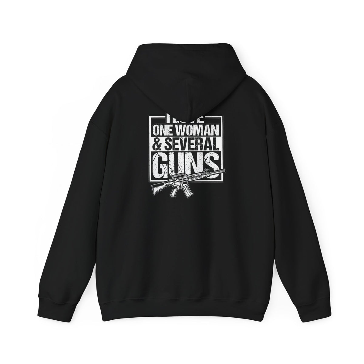 One Woman & Several Guns Graphic Hoodie