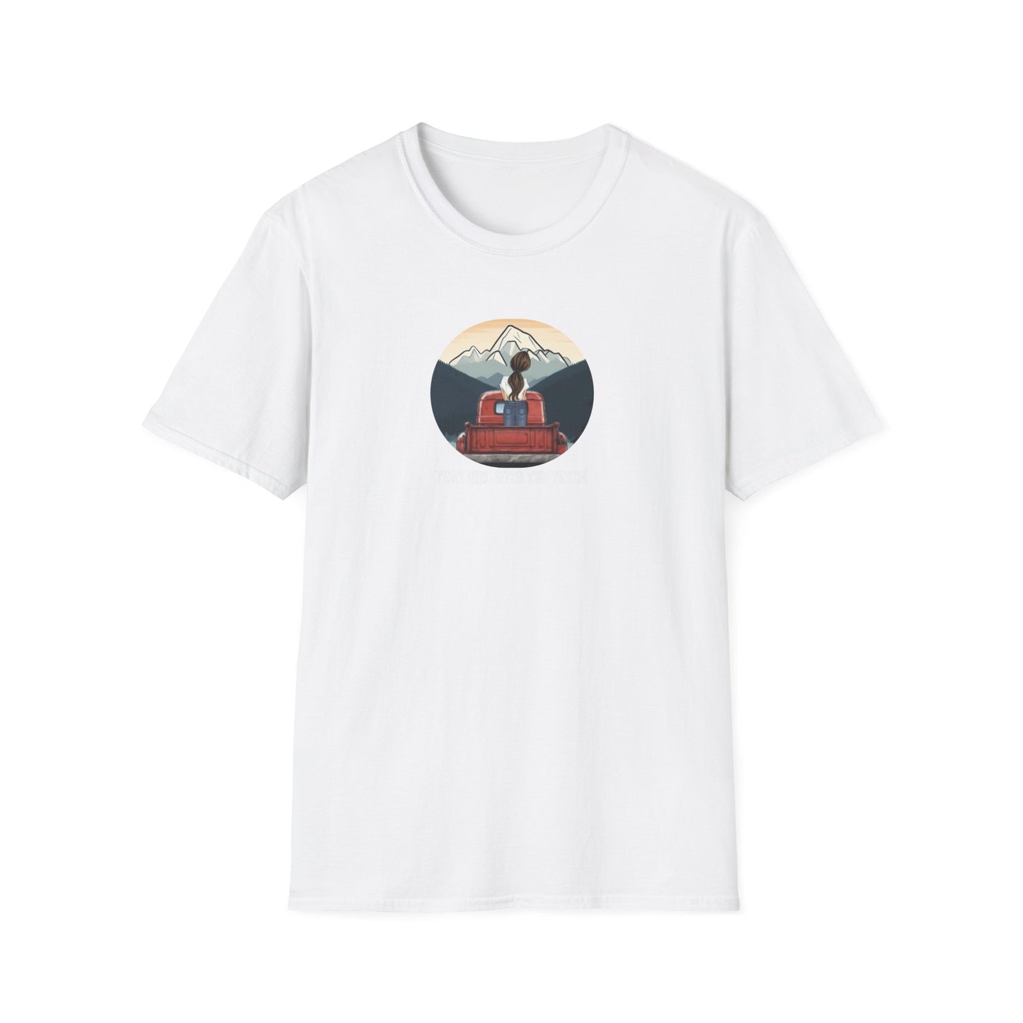 That Girl with The Truck - Unisex Softstyle T-Shirt