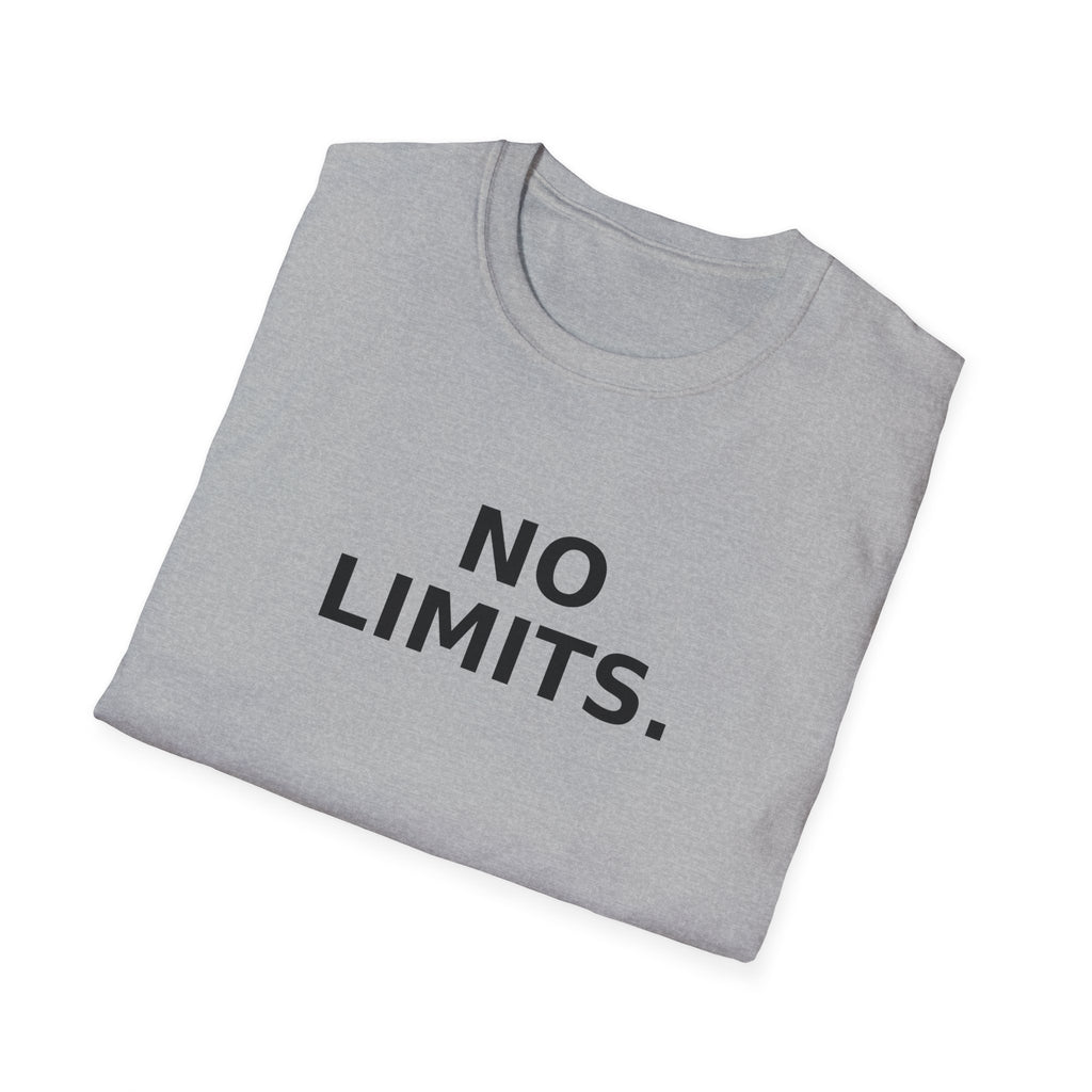 No Limits T-Shirt — Motivational Graphic Tee