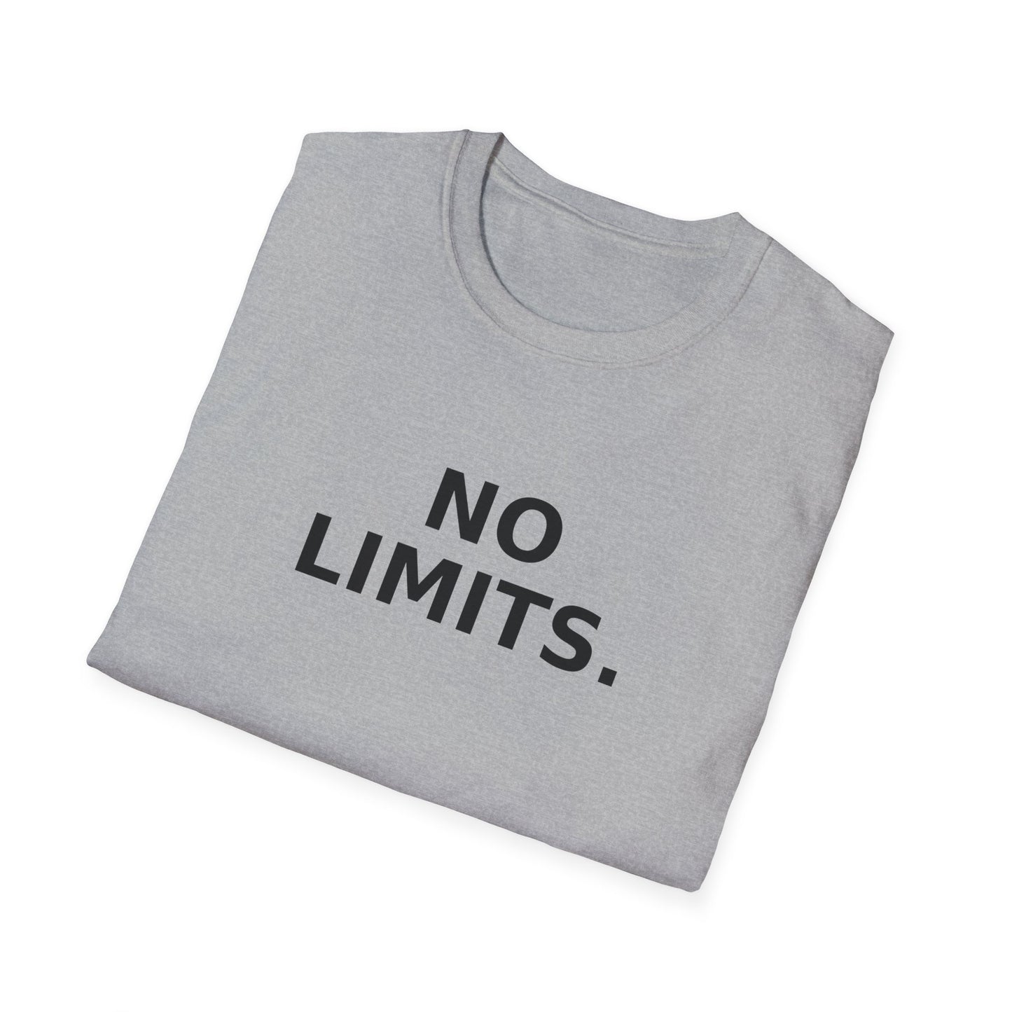 No Limits T-Shirt — Motivational Graphic Tee