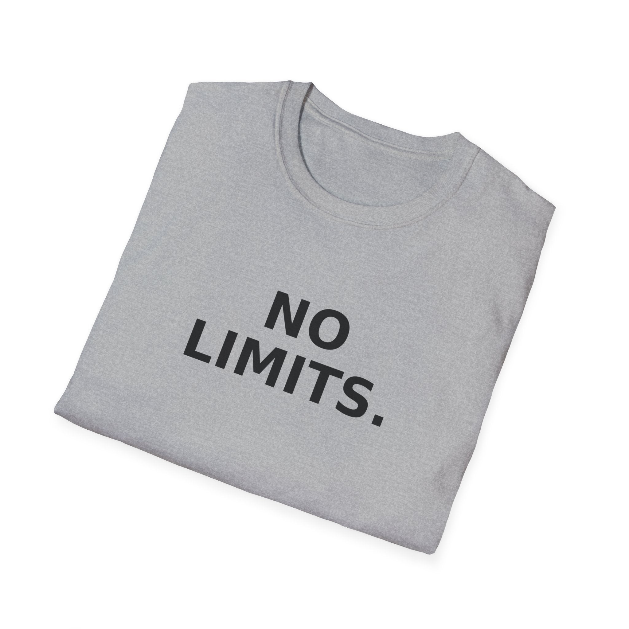 No Limits T-Shirt — Motivational Graphic Tee