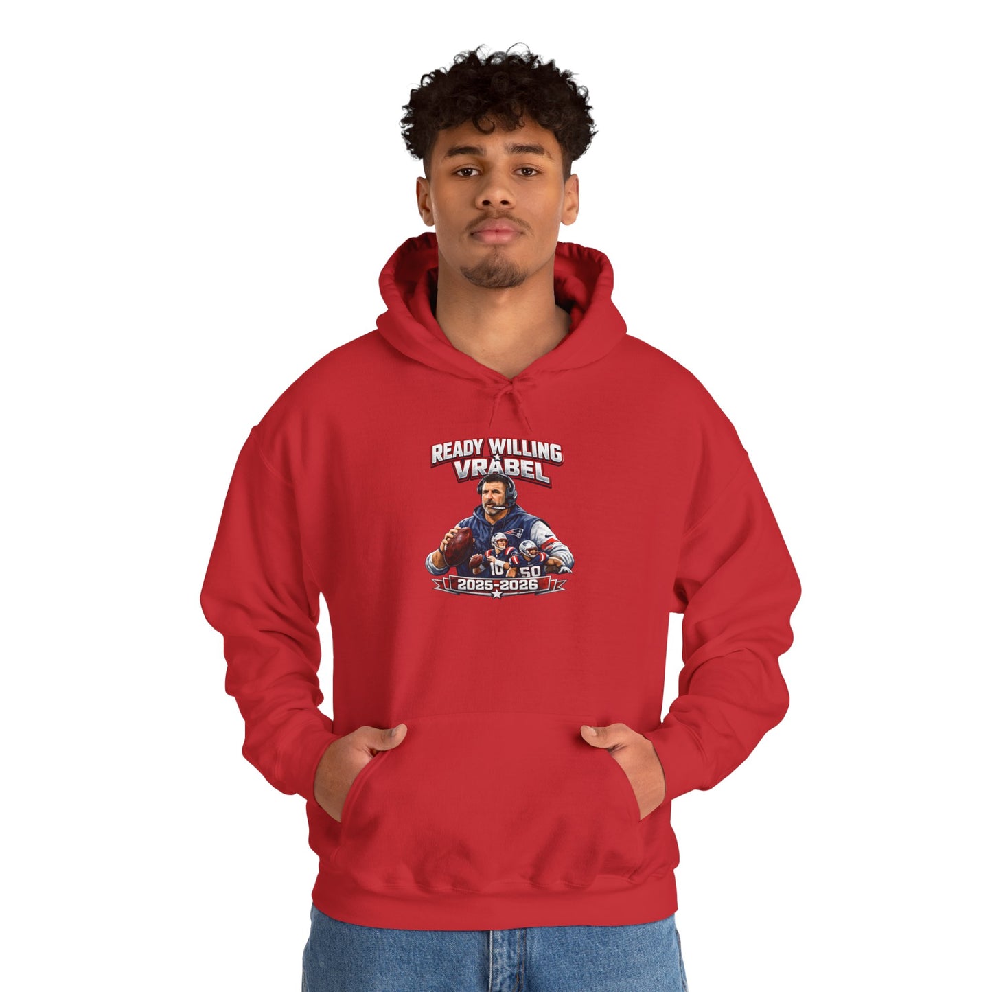 Ready Willing Vrabel Hoodie — Coach Tribute Pullover